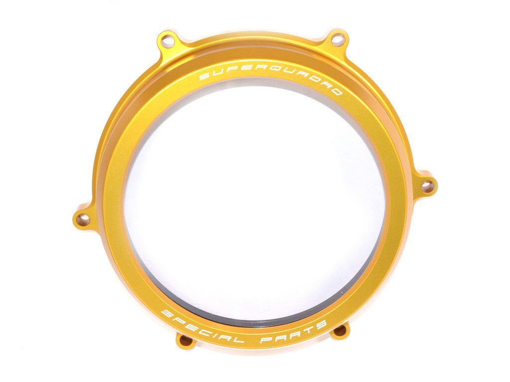 1199パニガーレ/S/R 用　ドゥカバイク製スケルトン/ビレットクラッチカバー DUCABIKE (DBK) - クリアクラッチカバー PANIGALE 959 / 1199
