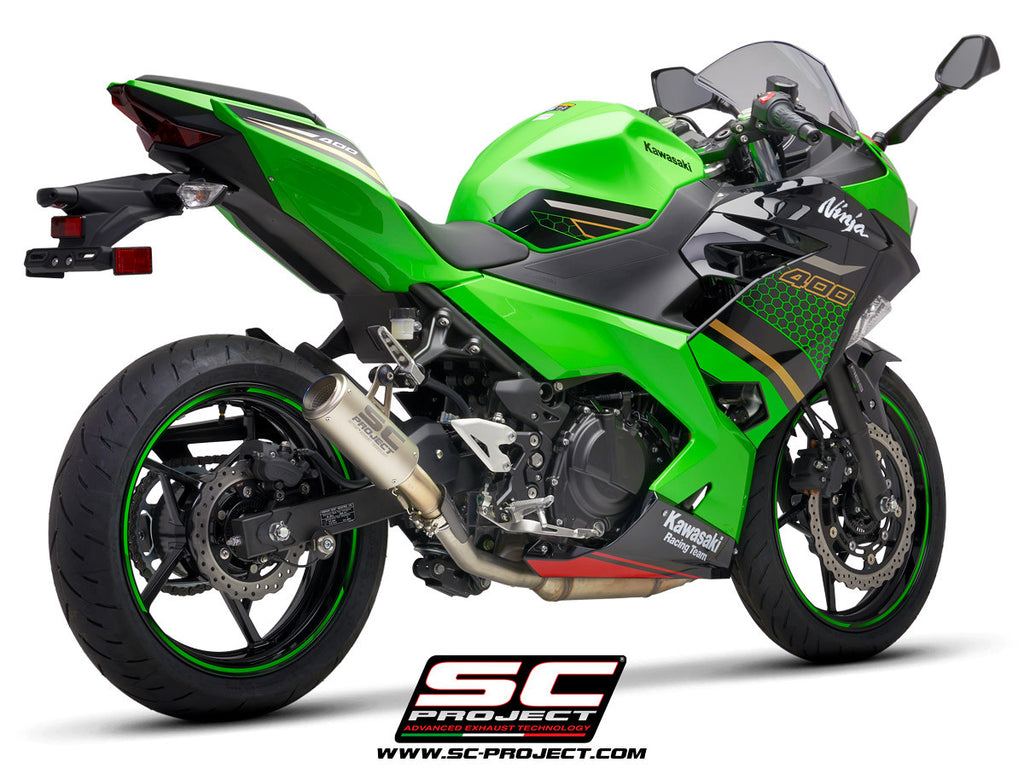 SC-PROJECT - CR-T スリップオンサイレンサー NINJA 400 '18-22