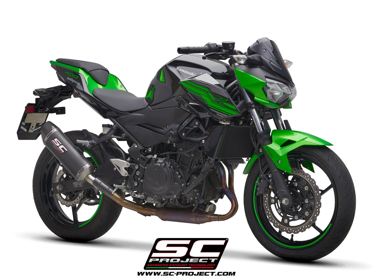 ハットリ ヘリ用サイレンサー クワトロ 4C-120 SCプロジェクト NINJA ZX-4RR 2024 CR-T スリップオン
