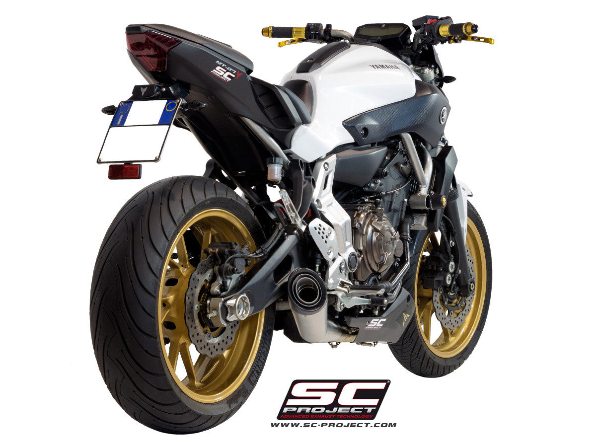 ヤマハMT-07用SC PROJECT風　ステンレス　フルエキゾースト SC-PROJECT】バイク用フルエキ | MT-07 製品情報 – iMotorcycle