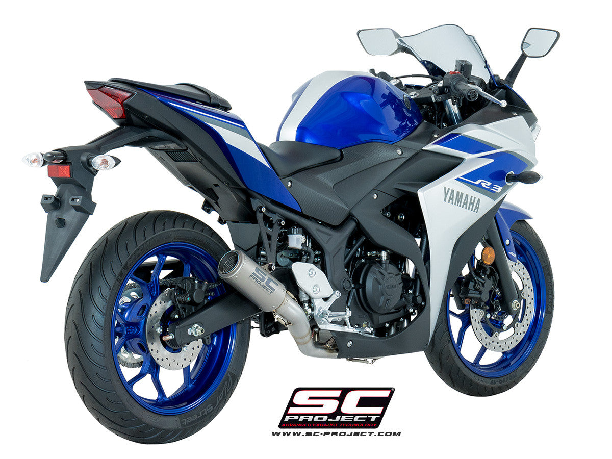 yzf-r25 (月木)ツキギレーシング　フルエキ用エキパイマフラー