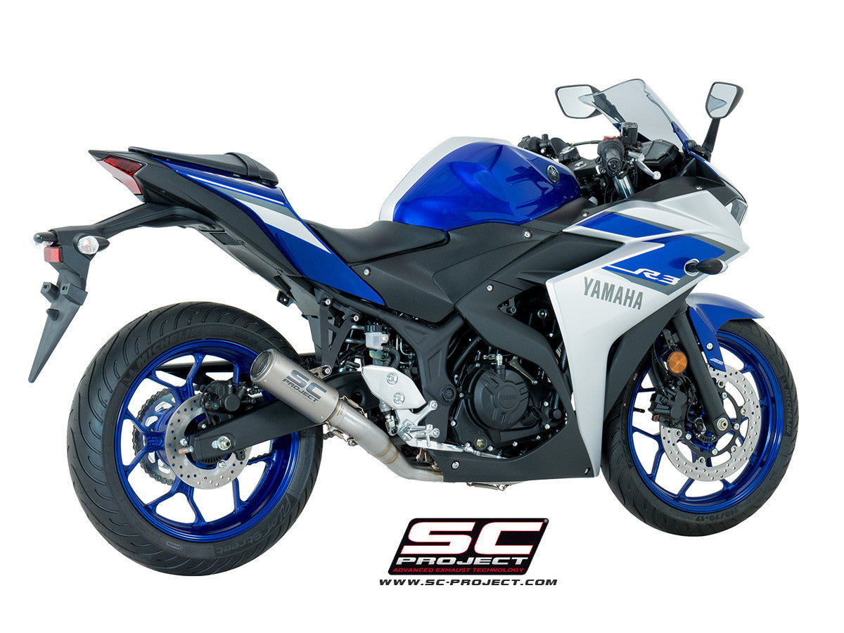 SC project チタン YZF-R25 R3フルエキマフラー