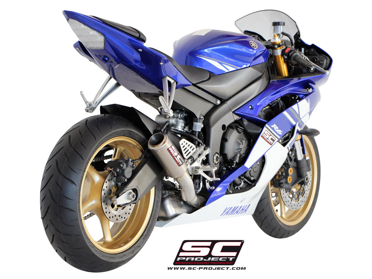 SCプロジェクト Yamaha YZF-R6 17-20 CR-Tスリップオン